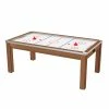 Air Hockey Toronto - Hêtre Boisé / Surface Blanche -Ledepot Soldes Magasin air hockey toronto hetre boise surface blanche