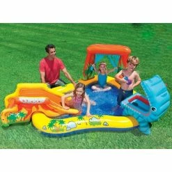 Aire De Jeux Jurassic Gonflable Intex 12 Aire De Jeux Jurassic Gonflable Intex -Ledepot Soldes Magasin aire de jeux dinosaure gonflable intex 4