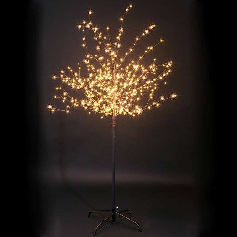 Arbre Cooper Blanc Chaud Lumineux Sur Pied 400 Leds 3 Arbre Cooper Blanc Chaud Lumineux Sur Pied 400 Leds