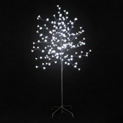 Arbre Lumineux 200 Fleurs LED Blanches -Ledepot Soldes Magasin arbre lumineux 200 fleurs led blanches 2