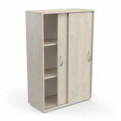 Demeyere Armoire 2 Portes Coulissantes Coloris Naturel Nexty -Ledepot Soldes Magasin armoire 2 portes coulissantes coloris naturel nexty 2
