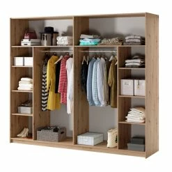 Armoire 2 Portes Grand Modèle Avec Miroir Nantes -Ledepot Soldes Magasin armoire 2 portes grand modele avec miroir nantes 2