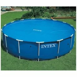 Bâche à Bulles Ronde Pour Piscines D. 3,66 M Intex -Ledepot Soldes Magasin bache a bulles ronde pour piscines d 366 m intex 2
