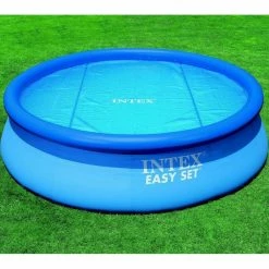 Bâche à Bulles Ronde Pour Piscines Diamètre 3,66 M Intex -Ledepot Soldes Magasin bache a bulles ronde pour piscines diametre 366 cm intex 1
