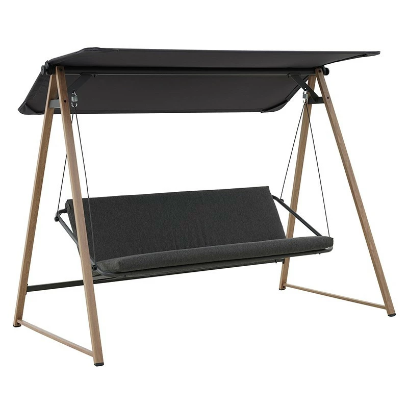 Balancelle 3 Places Soly Honey/charbon Hespéride 4 Balancelle 3 Places Soly Honey/charbon Hespéride – Image 2