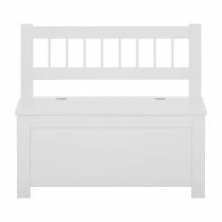 Banc Coffre à Jouets Enfant Blanc Atmosphera -Ledepot Soldes Magasin banc coffre a jouets enfant blanc atmosphera 2