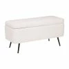 Banc Coffre Bouclette Blanc Aurora Atmosphera 2 Banc Coffre Bouclette Blanc Aurora Atmosphera -Ledepot Soldes Magasin banc coffre bouclette blanc aurora atmosphera