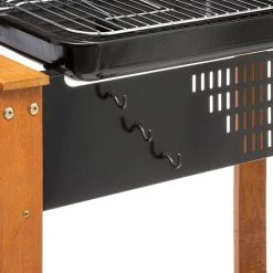 Barbecue à Charbon Neka Azur Bois 53x38 Cm -Ledepot Soldes Magasin barbecue a charbon neka azur bois 55 cm 2