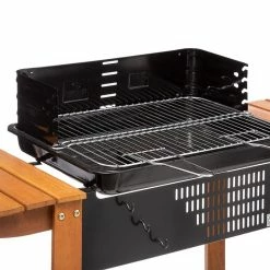 Barbecue à Charbon Neka Azur Bois 53x38 Cm -Ledepot Soldes Magasin barbecue a charbon neka azur bois 55 cm 3