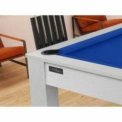Billard Américain Arizona 7 Pieds Blanc Boisé / Tapis Bleu -Ledepot Soldes Magasin billard americain arizona 7 pieds blanc tapis bleu 4