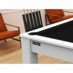 Billard Américain Arizona 7 Pieds Blanc Laqué / Tapis Noir 13 Billard Américain Arizona 7 Pieds Blanc Laqué / Tapis Noir -Ledepot Soldes Magasin billard americain arizona 7 pieds blanc tapis noir 4