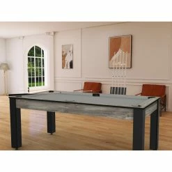 Billard Américain Arizona 7 Pieds Industriel / Tapis Gris -Ledepot Soldes Magasin billard americain arizona 7 pieds industriel tapis gris 3