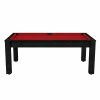 Billard Américain Arizona 7 Pieds Noir Boisé / Tapis Rouge 2 Billard Américain Arizona 7 Pieds Noir Boisé / Tapis Rouge -Ledepot Soldes Magasin billard americain arizona 7 pieds noir boise tapis rouge