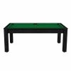 Billard Américain Arizona 7 Pieds Noir Boisé / Tapis Vert -Ledepot Soldes Magasin billard americain arizona 7 pieds noir boise tapis vert