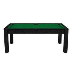 Billard Américain Arizona 7 Pieds Noir Boisé / Tapis Vert