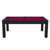 Billard Américain Arizona 7 Pieds Noir Grainé / Tapis Prune -Ledepot Soldes Magasin billard americain arizona 7 pieds noir graine tapis prune