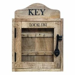 Boite à Clés Key 30x40 Bois Atmosphera -Ledepot Soldes Magasin boite a cles 30x40 bois atmosphera 4