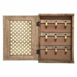 Boite à Clés Oasis Bois 20x28 Cm Atmosphera -Ledepot Soldes Magasin boite a cles osasis bois 20x28 cm atmosphera 1