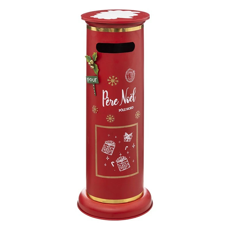 Boite Aux Lettres 80 Cm De Noël Métal 3 Boite Aux Lettres 80 Cm De Noël Métal