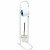 Brosse Et Dérouleur Papier WC Blanc