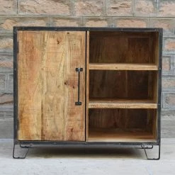 Buffet 1 Porte 3 Niches Manguier -Ledepot Soldes Magasin buffet 1 porte 4 niches manguier 6