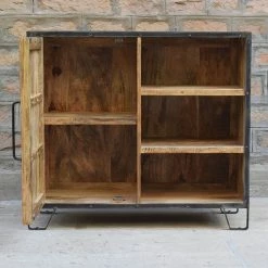 Buffet 1 Porte 3 Niches Manguier -Ledepot Soldes Magasin buffet 1 porte 4 niches manguier 7