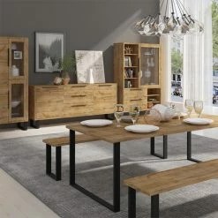 Buffet 2 Portes + 3 Tiroirs Halle 6 Buffet 2 Portes + 3 Tiroirs Halle -Ledepot Soldes Magasin buffet 2 portes 3 tiroirs halle 1