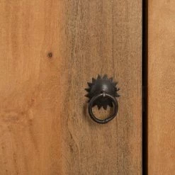 Buffet 2 Portes Ajmal Bois Massif Manguier Atmosphera -Ledepot Soldes Magasin buffet 2 portes ajmal bois massif manguier atmosphera 4