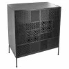 Buffet 2 Portes Métal Ajouré Teeco Atmosphera -Ledepot Soldes Magasin buffet 2 portes metal ajoure teeco atmosphera