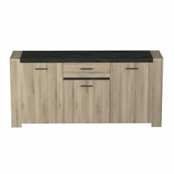 Demeyere Buffet 3 Portes 1 Tiroir Sheffield -Ledepot Soldes Magasin buffet 3 portes 1 tiroir sheffield 4