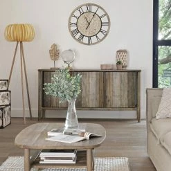 Buffet 3 Portes En Acacia Banila Atmosphera -Ledepot Soldes Magasin buffet 3 portes en acacia banila atmosphera 1