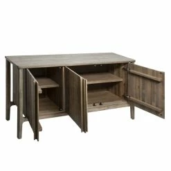 Buffet 3 Portes En Acacia Banila Atmosphera -Ledepot Soldes Magasin buffet 3 portes en acacia banila atmosphera 2