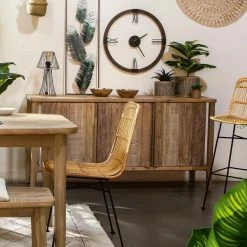 Buffet 3 Portes En Acacia Banila Atmosphera -Ledepot Soldes Magasin buffet 3 portes en acacia banila atmosphera 5