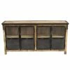 Buffet 4 Portes En Bois Massif Et Métal 2 Buffet 4 Portes En Bois Massif Et Métal -Ledepot Soldes Magasin buffet 4 portes en bois massif et metal