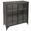 Buffet Broc 2 Portes Métal Noir Atmosphera -Ledepot Soldes Magasin buffet broc 2 portes metal noir atmosphera