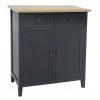 Buffet Damian Bois Gris Foncé Atmosphera -Ledepot Soldes Magasin buffet damian bois atmosphera
