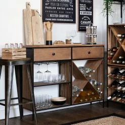 Buffet En Bois De Frêne Bakos Atmosphera 10 Buffet En Bois De Frêne Bakos Atmosphera -Ledepot Soldes Magasin buffet en bois de frene bakos atmosphera 1 2