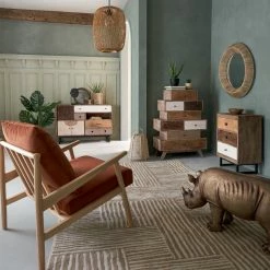 Buffet En Bois De Manguier Koval Nuances Unies Atmosphera -Ledepot Soldes Magasin buffet en bois manguier koval nuances unies atmosphera 7