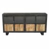Buffet Métal Et Bois Jodhpur 4 Portes -Ledepot Soldes Magasin buffet metal et bois jodhpur 4 portes