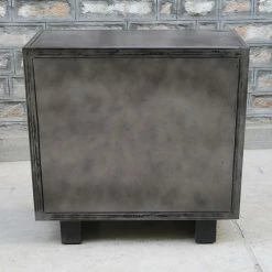 Buffet Métal Et Bois Jodhpur 2 Portes -Ledepot Soldes Magasin buffet metal et bois jodhpur portes 3