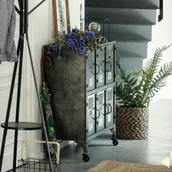 Buffet Métal Sevin 6 Portes Atmosphera -Ledepot Soldes Magasin buffet metal sevin 6 portes atmosphera 5