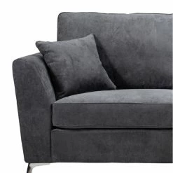 Canapé Bonita Fixe Gris 2 Places 7 Canapé Bonita Fixe Gris 2 Places -Ledepot Soldes Magasin canape bonita fixe gris 2 places 1 2