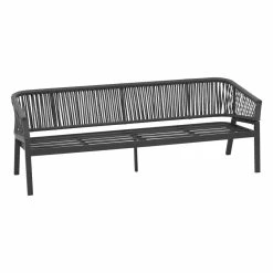 Canapé Extérieur 3 Places Oriengo Anthracite Hespéride 9 Canapé Extérieur 3 Places Oriengo Anthracite Hespéride -Ledepot Soldes Magasin canape exterieur 3 places oriengo anthracite hesperide 2