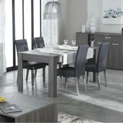 Demeyere Chaise Charleroi Gris -Ledepot Soldes Magasin chaise charleroi gris 2