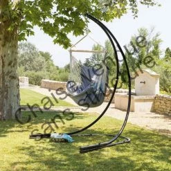 Chaise Suspendue Détente Cuenca Perle Hespéride -Ledepot Soldes Magasin chaise detente suspendue cuenca perle hesperide 1