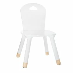 Chaise Enfant Blanche Collection Douceur Atmosphera