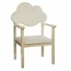 Chaise Enfant Nuage Blanc Pieds Bois Atmosphera -Ledepot Soldes Magasin chaise enfant nuage blanc pieds bois atmosphera