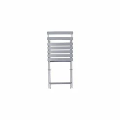 Chaise Métal Pliante Greensboro Gris Quartz Hespéride -Ledepot Soldes Magasin chaise exterieur greensboro hesperide gris quartz 2