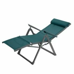Chaise Longue Decima Hespéride Bleu Canard/graphite -Ledepot Soldes Magasin chaise longue decima hesperide bleu canard 1 3