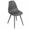 Chaise North Coloris Gris Anthracite / Noir Graphite Hespéride 1 Chaise North Coloris Gris Anthracite / Noir Graphite Hespéride -Ledepot Soldes Magasin chaise north coloris gris anthracite noir graphite hesperide